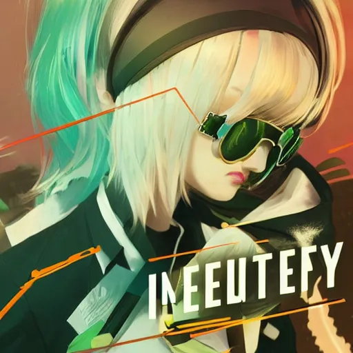 Prompt: Frequency indie album cover, luxury advertisement, white and lime colors. highly detailed post-cyberpunk sci-fi close-up schoolgirl in asian city in style of cytus and deemo, mysterious vibes, by Ilya Kuvshinov, by Greg Tocchini, nier:automata, set in half-life 2, beautiful with eerie vibes, very inspirational, very stylish, with gradients, surrealistic, postapocalyptic vibes, depth of filed, mist, rich cinematic atmosphere, perfect digital art, mystical journey in strange world, beautiful dramatic dark moody tones and studio lighting, shadows, bastion game, arthouse