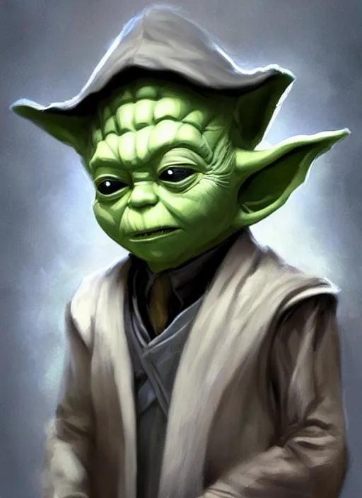 Yoda dressed as a 1900s mafia man, elegant, digital | Stable Diffusion ...