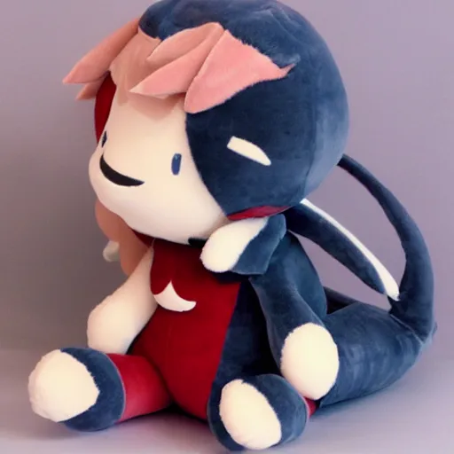 Image similar to cute fumo plush of columbine