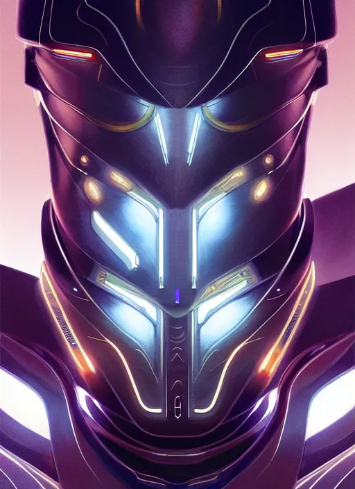 Prompt: Symmetry!! portrait of the Guyver, sci-fi armour, tech wear, glowing lights!! sci-fi, intricate, elegant, highly detailed, digital painting, artstation, concept art, smooth, sharp focus, illustration, art by artgerm and greg rutkowski and alphonse mucha