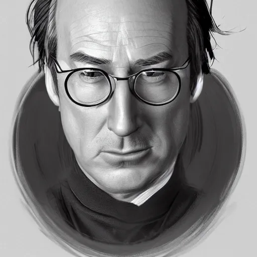 Prompt: portrait of Bob Odenkirk as Dr Eggman, elegant, intricate, headshot, highly detailed, digital painting, artstation, concept art, sharp focus, illustration, art by artgerm and greg rutkowski and alphonse mucha