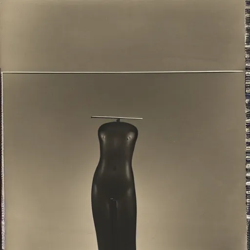 Image similar to The ‘Naive Oculus’ by Man Ray, auction catalogue photo (early rayograph), private collection, dromoscoped