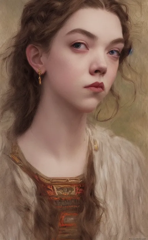 Image similar to anya taylor-joy, amanda seyfried, traditional corsican, intricate, highly detailed, artstation, illustration, jurgens, rutkowski, bouguereau