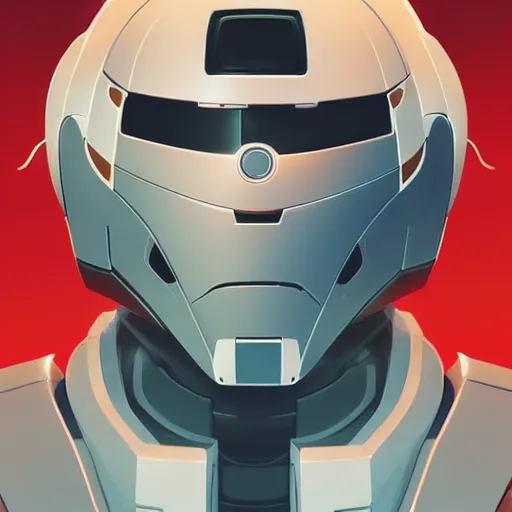 Image similar to face icon stylized minimalist robotech, loftis, cory behance hd by jesper ejsing, by rhads, makoto shinkai and lois van baarle, ilya kuvshinov, rossdraws global illumination