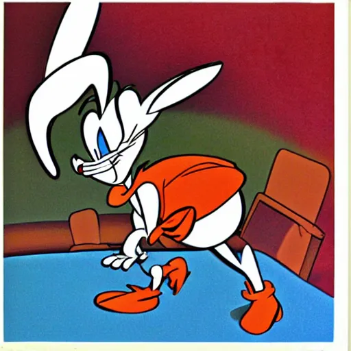 Prompt: bugs bunny by chuck jones