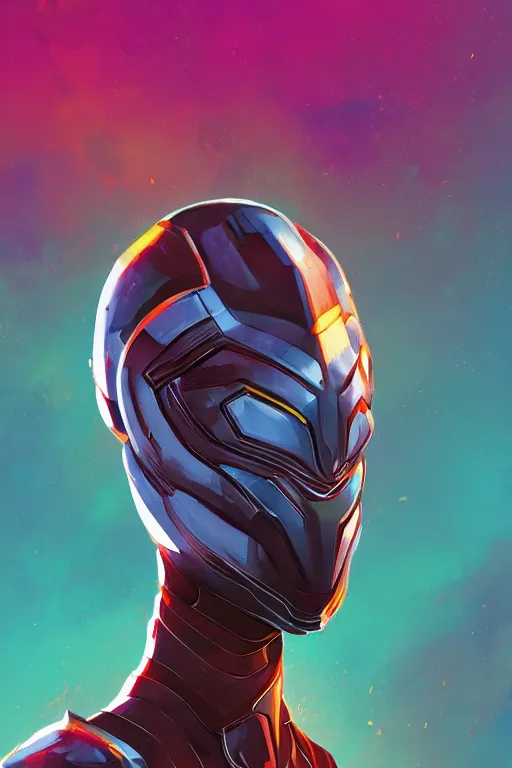 Image similar to armor suit helmet of wakanda king queen global illumination ray tracing hdr fanart arstation concept art, matte, by anton fadeev