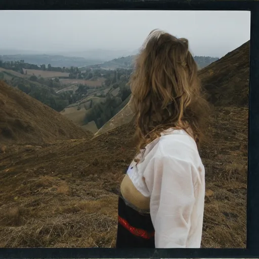 Image similar to unknown woman in the hills