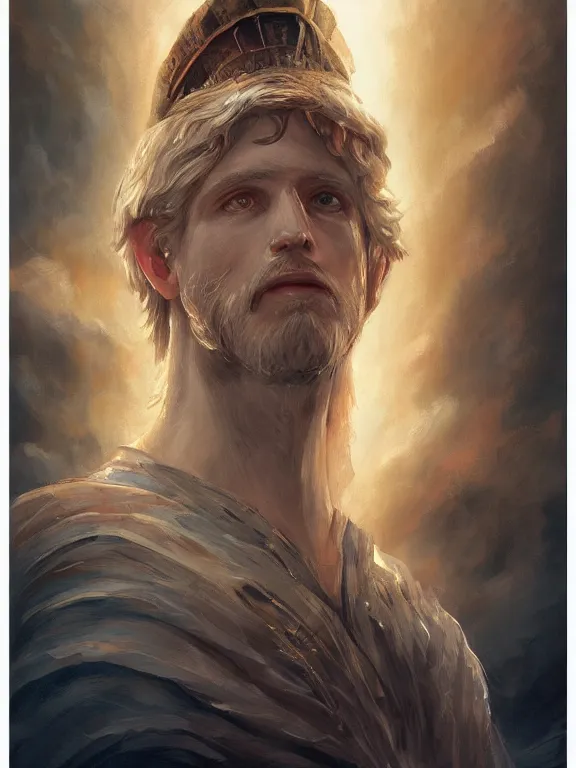 Prompt: medium format portrait of god, fantasy artwork, award winning, very very very very very very very beautiful scenery, artstation