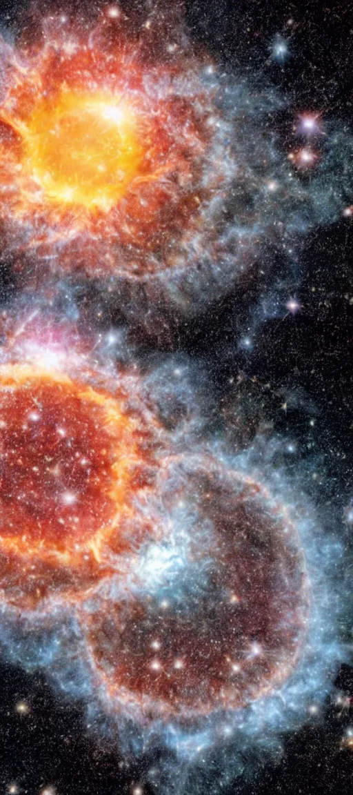 Image similar to highly detailed photo of the biggest supernova in the universe, award winning photo