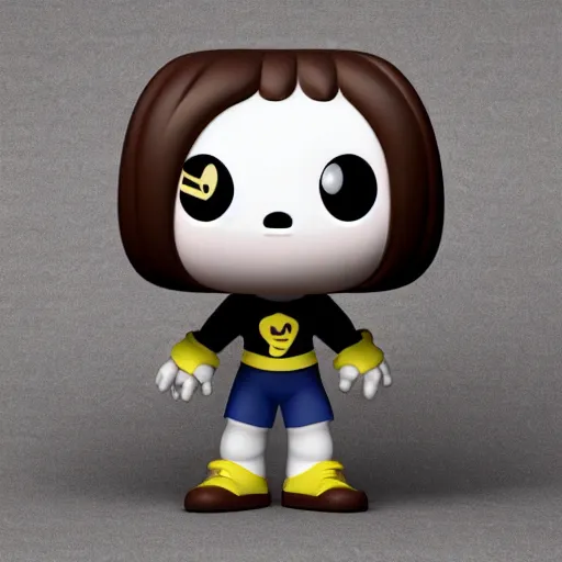 Prompt: Undertale Funko Pops , Funko Pop, Product Photo, Realistic, Studio Lighting