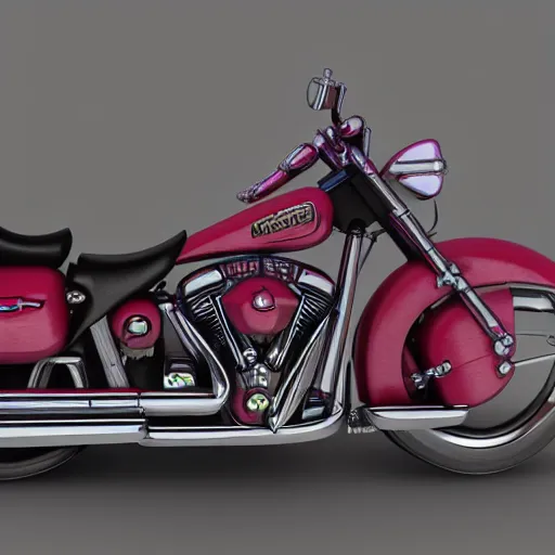 Image similar to motorcycle made from gummy candy, global illumination, photorealistic