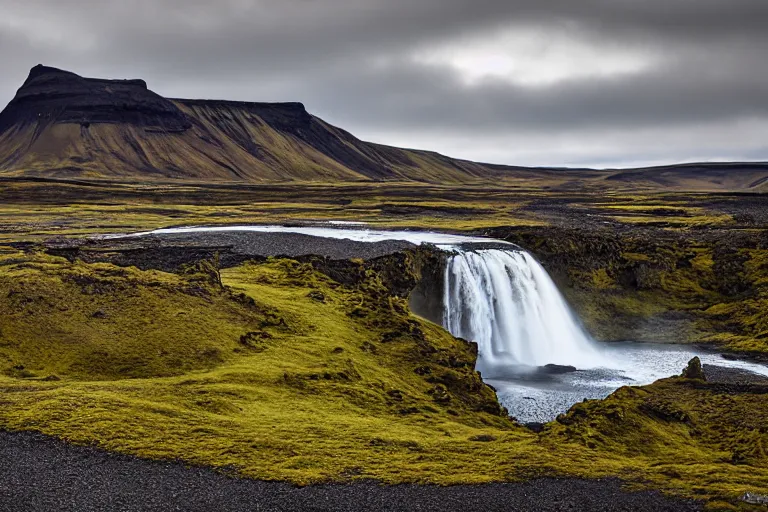 Prompt: Iceland landscape, phone photo, 12mpx