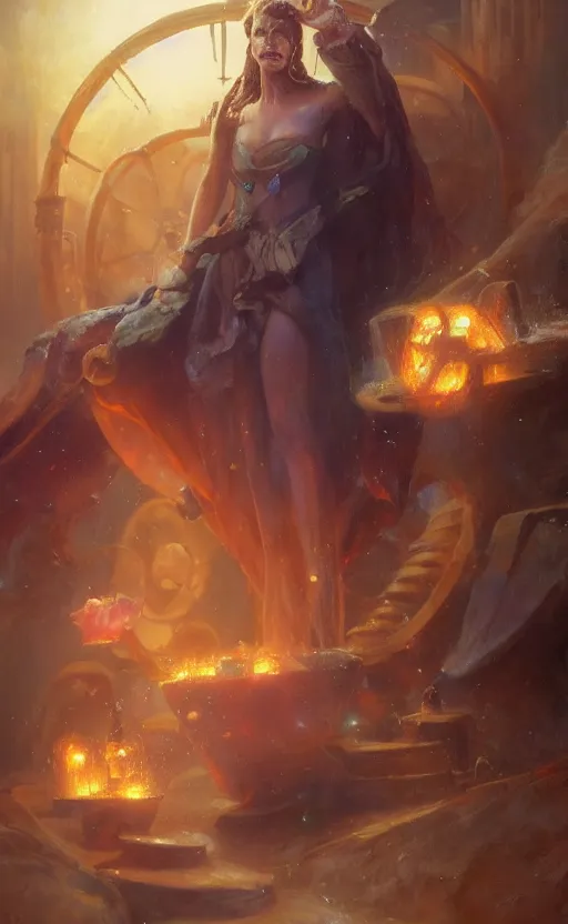 Image similar to the grime reaper holds the sands of time in his hand by kev walker and vladimir volegov and delphin enjolras and daniel f. gerhartz