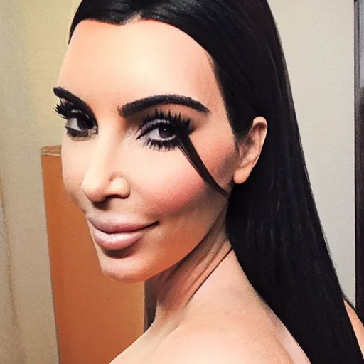 Prompt: Kim Kardashian as Amouranth