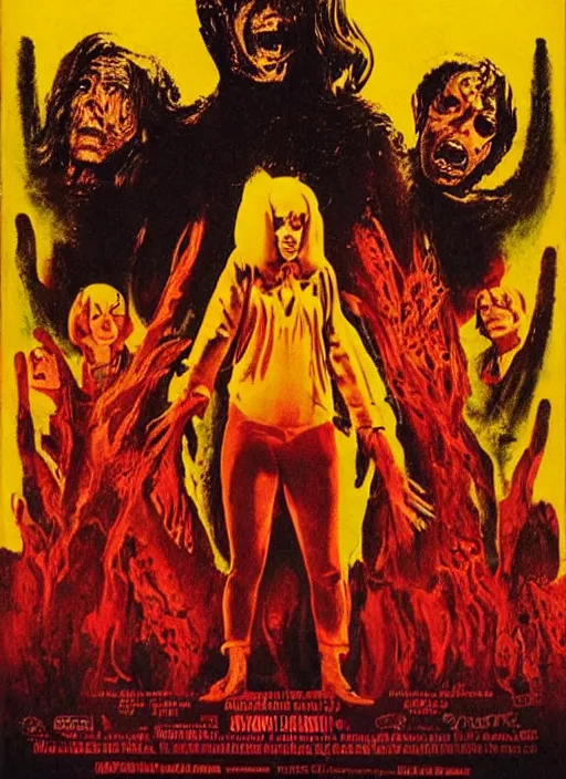 Image similar to Squirm (1976) poster as a 2018 Blumhouse horror movie, highly detailed