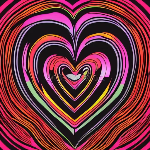 Image similar to dark magical heart logo, 4 k, vector illustration, hd