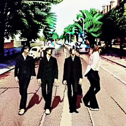 Image similar to the beatles album cover