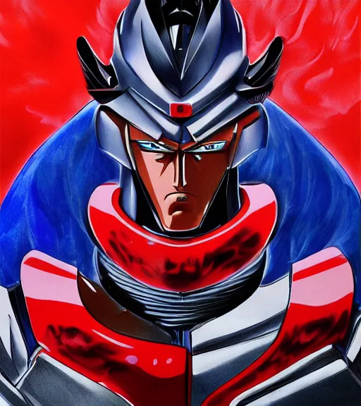 Prompt: go nagai ishikawa ken style manga anime super robot portrait detailed painting drawing realistic 3d hd key visual official media with touch of frank Miller Alex Ross ito junji giger style trending