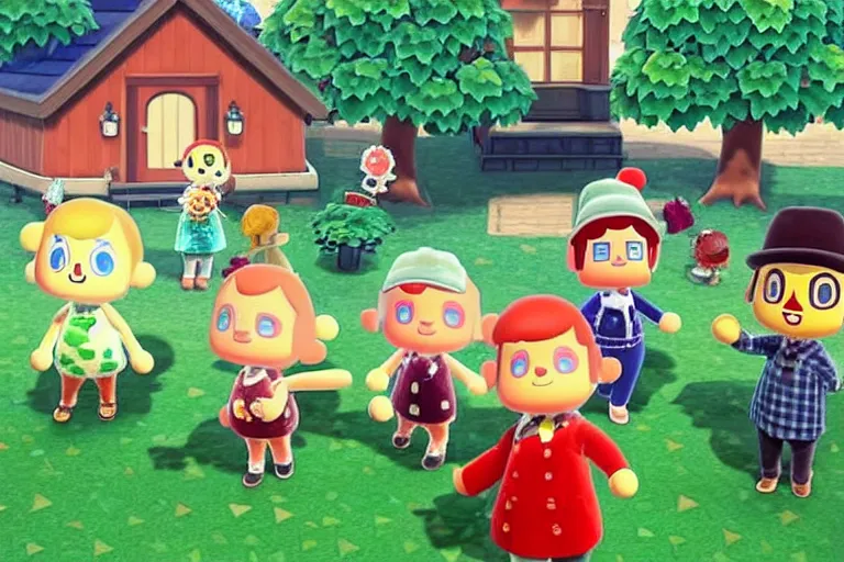 Image similar to a still of a live action animal crossing movie directed by david slade in 2 0 0 3