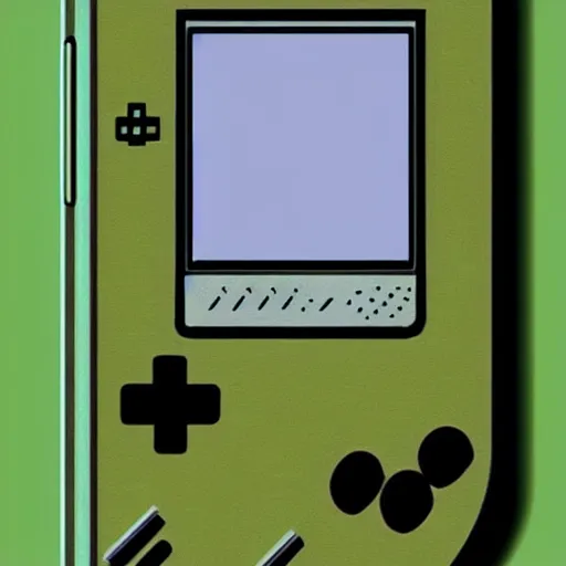 Prompt: a gameboy color, art by leonardo davinci