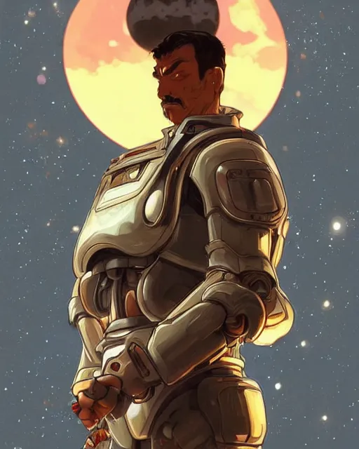 Prompt: gigachad luigi in a mech space suit by ilya kuvshinov, ernest khalimov body by krista sudmalis, fantasy character portrait, planet background by laurie greasley, ultra realistic, concept art, intricate details, elegent, digital painting, smooth, sharp focus, illustration, art by artgerm and greg rutkowski and alphonse mucha, artstation