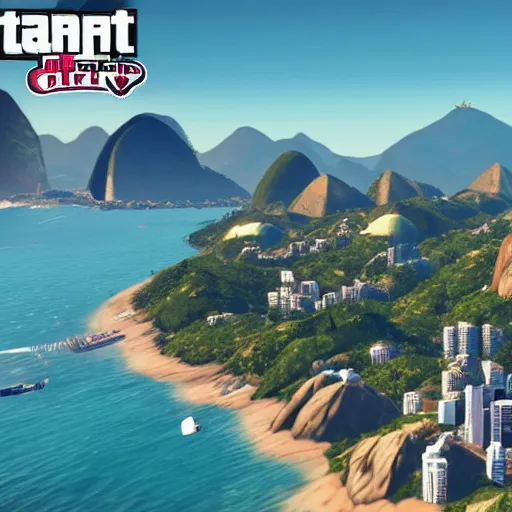 Image similar to GTA 6 Rio de Janeiro Gameplay