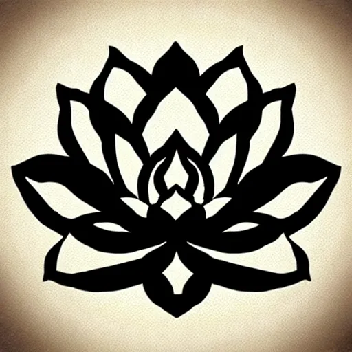 Image similar to zen lotus ink