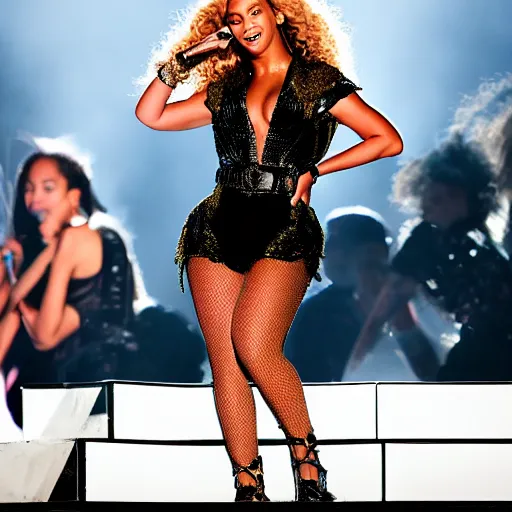 Image similar to Beyonce giving a concert, EOS 5D, ISO100, f/8, 1/125, 84mm, RAW Dual Pixel, Dolby Vision, HDR, TMZ, Featured