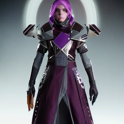 Prompt: portrait of a destiny 2 sad female warlock, 8 k, octane render, ultra detailed, realistic