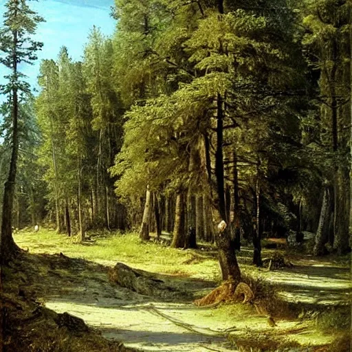 Image similar to by ivan shishkin