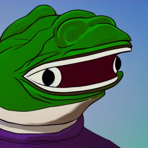 Prompt: very rare pepe