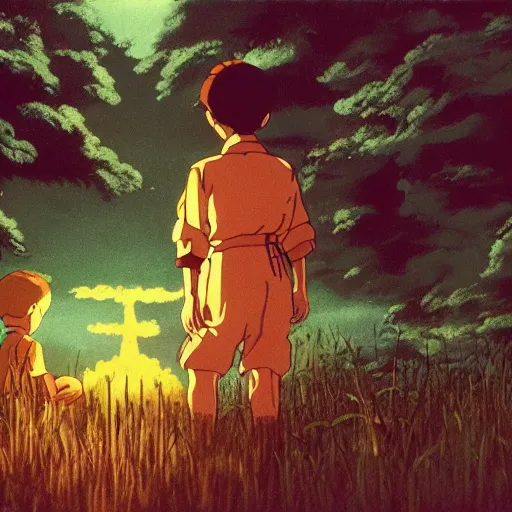 Studio Ghibli Pictures on X: Grave of the Fireflies (1988).   / X