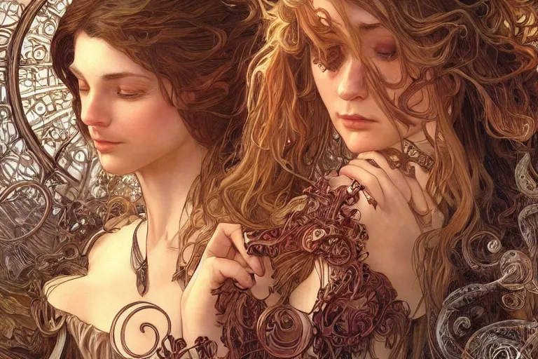 Prompt: Gabriel Knight, fantasy, intricate, elegant, highly detailed, digital painting, 4k, HDR, concept art, smooth, sharp focus, illustration, art by artgerm and H R Giger and alphonse mucha