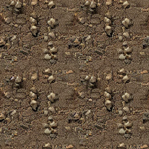 Prompt: stylized dirt texture, seamless