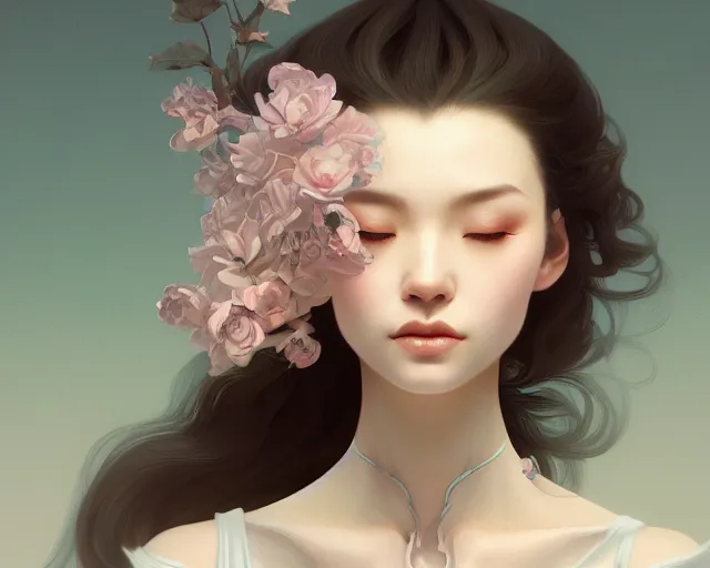 Image similar to photography of hsiao - ron cheng, deep focus, d & d, fantasy, intricate, elegant, highly detailed, digital painting, artstation, concept art, matte, sharp focus, illustration, hearthstone, art by artgerm and greg rutkowski and alphonse mucha