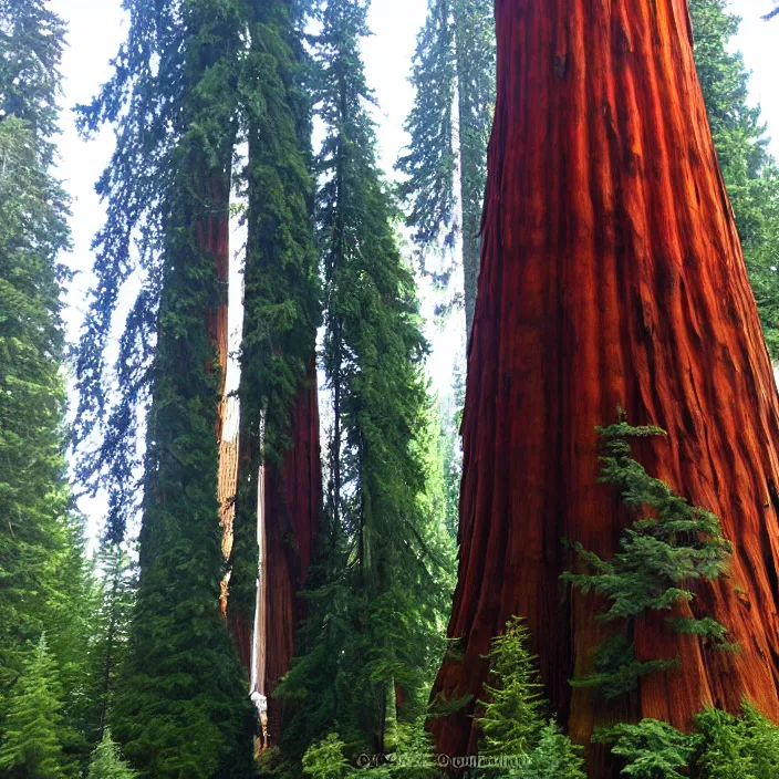 Image similar to giant jellyfish among the giant sequoia trees at 2875 adanac.st vanvcouver,british columbia,canada