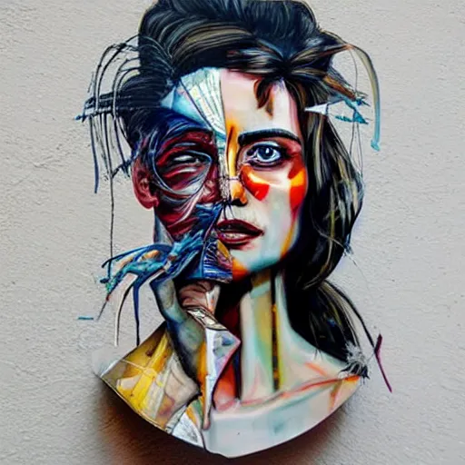 Image similar to A beautiful sculpture. If you can meet with Triumph and Disaster and treat those two impostors just the same. by Sandra Chevrier intuitive