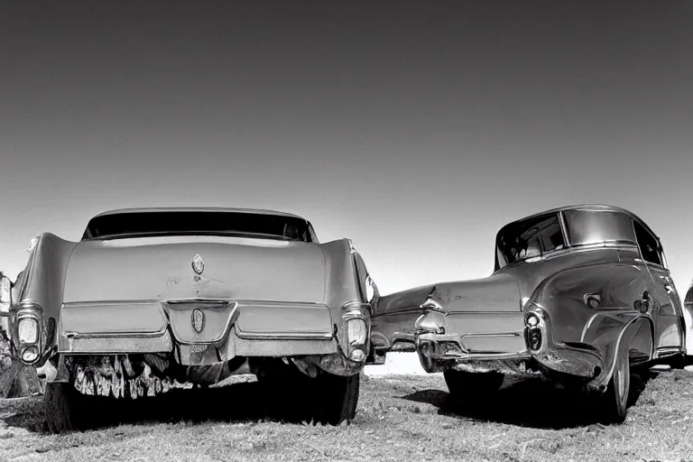 Image similar to Snakeoil Cadillac, Directed by Wim Wenders, Photography by Robby Müller