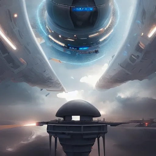 Prompt: total surveillance state of the future by jessica rossier, highly detailed, dark tones