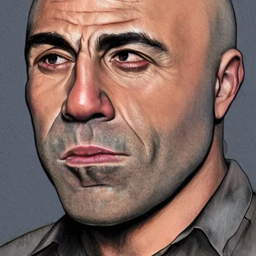 Prompt: Joe Rogan, extremely detailed, detailed and realistic face