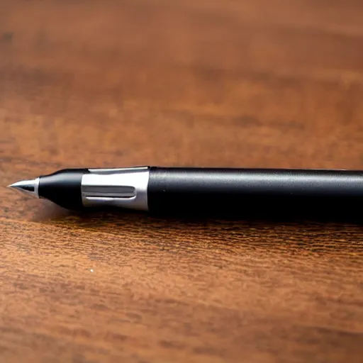 Prompt: a photo of a combat ink pen