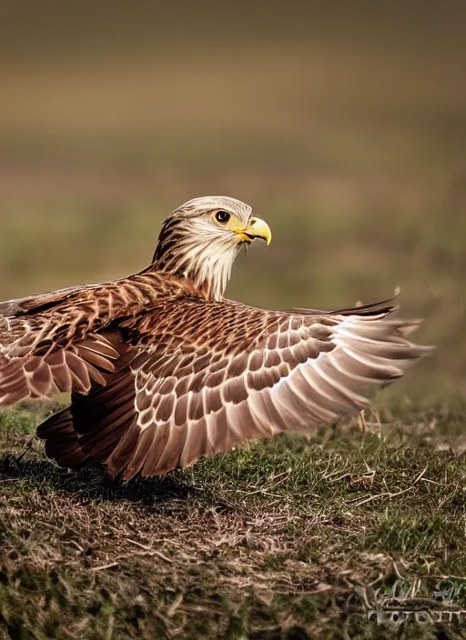 Prompt: 4 k, wildlife photography, photograph of a red kite bird, hd, nature photography, realistic