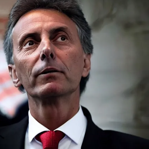 Prompt: Mauricio Macri as the devil