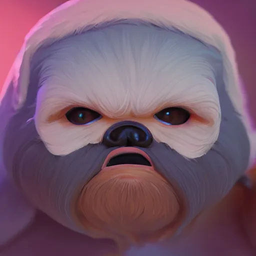 Image similar to face icon stylized minimalist ewoks, loftis, cory behance hd by jesper ejsing, by rhads, makoto shinkai and lois van baarle, ilya kuvshinov, rossdraws global illumination