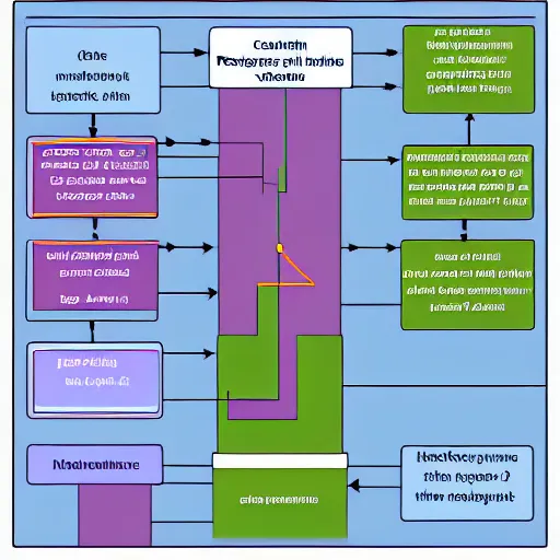 Image similar to flow chart diagram of the first successful AGI model, inkscape, exxcalidraw, Language: English, Font: Times New Roman