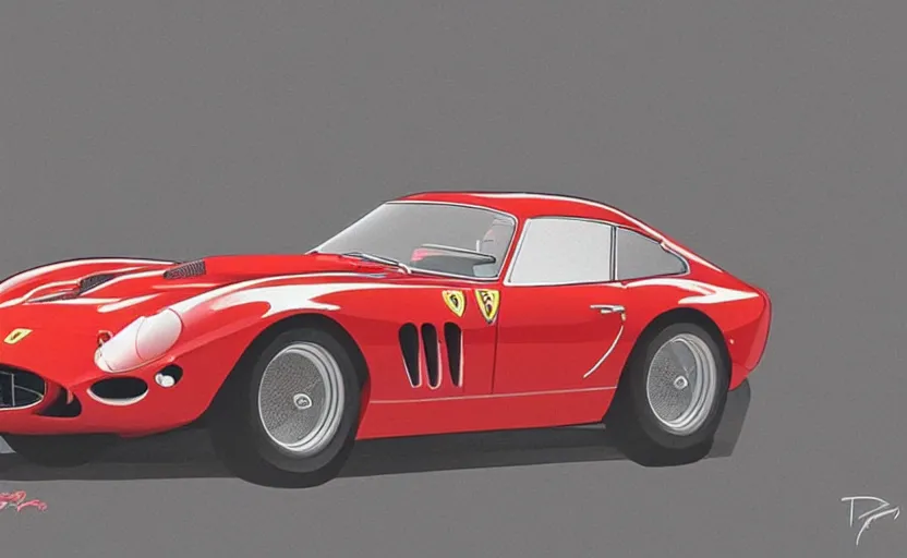 Prompt: “A 2025 Ferrari 250 GTO Concept, studio lighting”