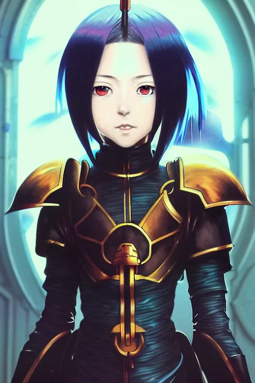 Prompt: portrait of Anime sister of battle, Warhammer 40000, cute-fine-face, white-short-hair pretty face, realistic shaded Perfect face, fine details. Anime. realistic shaded lighting by Ilya Kuvshinov katsuhiro otomo ghost-in-the-shell, magali villeneuve, artgerm, rutkowski, WLOP Jeremy Lipkin and Giuseppe Dangelico Pino and Michael Garmash and Rob Rey