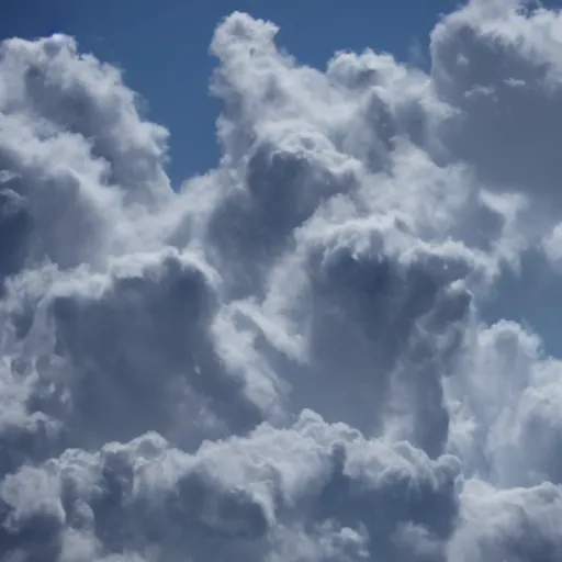 Image similar to clouds shaped like virgin mary