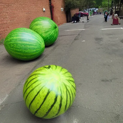 OMG! Found Giant Watermelon on Google Earth