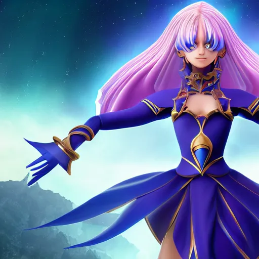 Image similar to beautiful dark magician girl, full body, mystical, ultra details, 4 k,